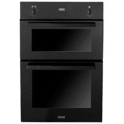 Stoves SGB900PS Built In Double Gas Oven with Programmable Timer in Black